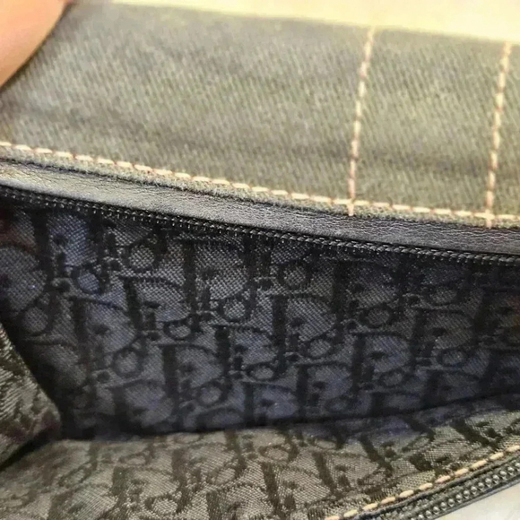 Dior Saddle Denim long wallet - Picture 14 of 15